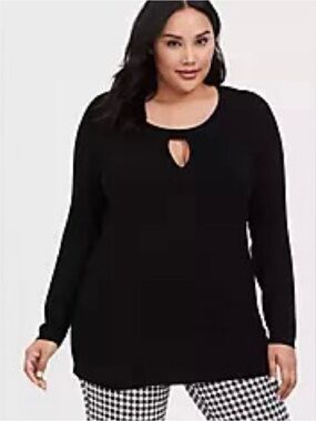 Torrid Keyhole Sweater